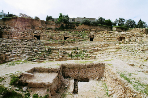roman theater at bet ras